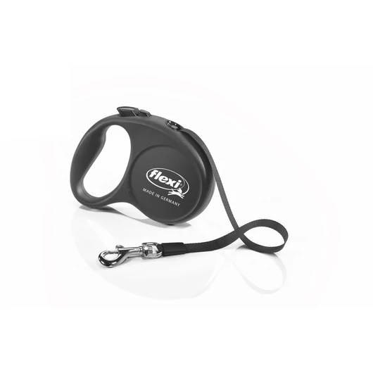 Flexi Fun S 5m szalag fekete 15kgig