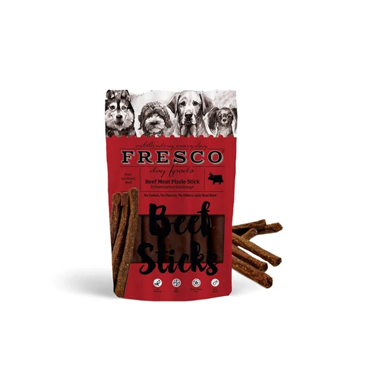 Fresco Beef Stick 12cm 10db Kemény Rágcsálnivaló kutyáknak
