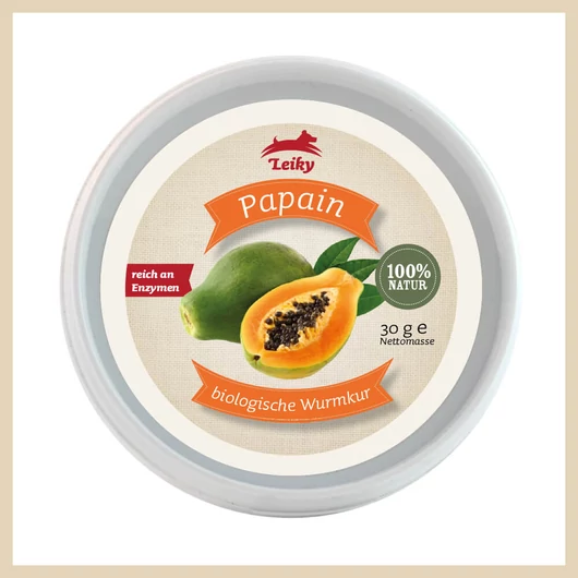 Leiky 100% Papain - a természetes védelem férgek ellen