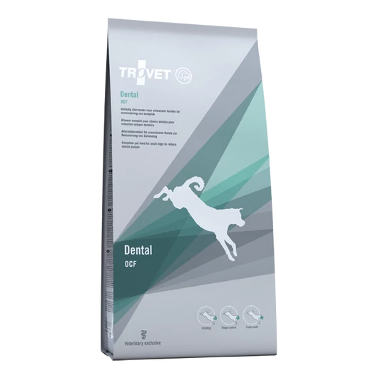 Trovet Dental /OCF Fogászati száraz táp felnőtt kutyák részére 10 kg