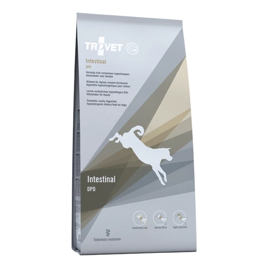 Trovet Hypoallergenic Intestinal Duck&Potato Diet/DPD kutyáknak 10 kg