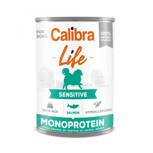 calibra-dog-life-sensitive-salmon-rice-konzerv-04kg