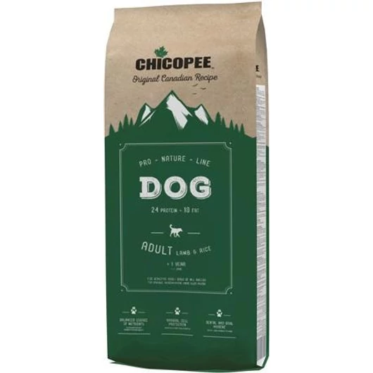 Chicopee Pro-Nature Line Adult Lamb & Rice 20kg