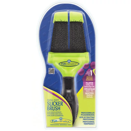 FURMINATOR SMALL SOFT SLICKER BRUSH KEFE