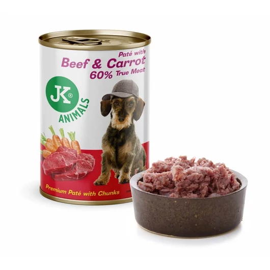 JK Marha, sárgarépa prémium pástétom 60% hús tartalommal 400g