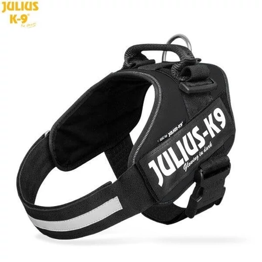Julius-K9 IDC Powerhám, felirattal, méret 0 Fekete