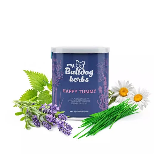 MyBulldog Herbs Happy