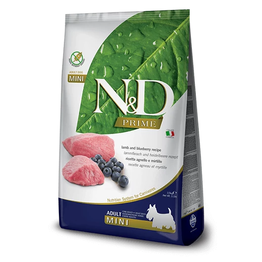 N&D Dog Prime bárány&áfonya adult mini 7kg
