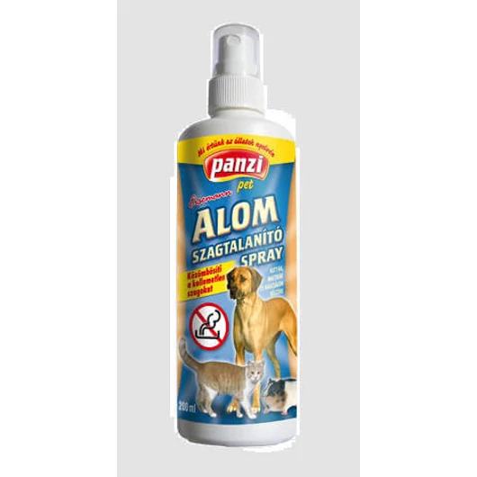 Panzi Alomszagtalanító Permet Kutyáknak, macskáknak és rágcsálóknak 200ml