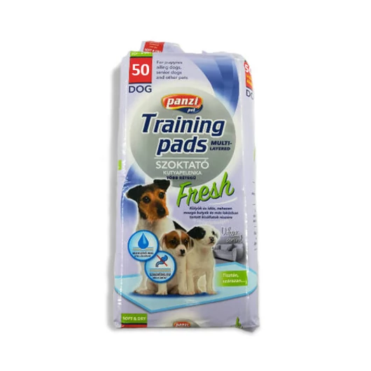 Panzi Helyhez szoktató (Fresh) - kutyapelenka 40x60cm (50db)