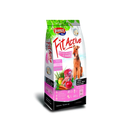Panzi FitActive Hypoallergenic Lamb, Apple & Rice 15+1,5 kg