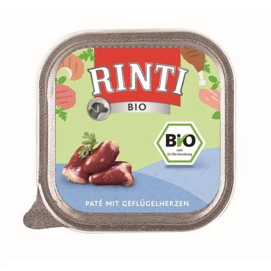 Rinti Dog Bio Alutálkás Szárnyas Szív 150g