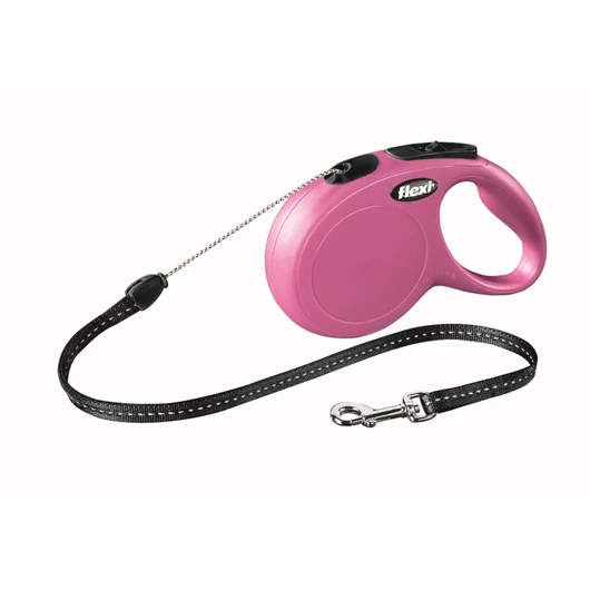 Flexi Új Classic Zsinór S 8m Pink 12kg