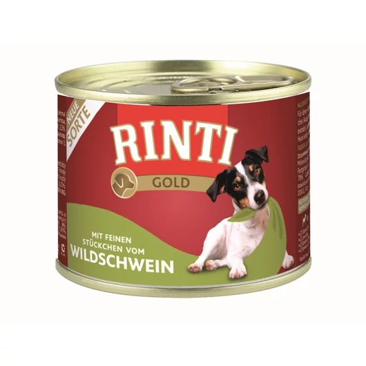 Rinti Gold Kutya Konzerv Vaddisznó 185g