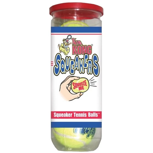 Játék Kong Squeakair Balls Tenisz Labda M 3db
