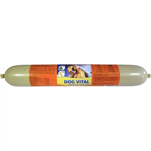 Dog Vital Prémium Szalámi 400g Pulykahús-Zöldség-Rizs