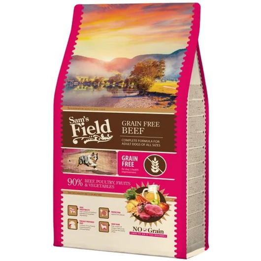 Sam's Field Adult Grain Free Beef 13 kg