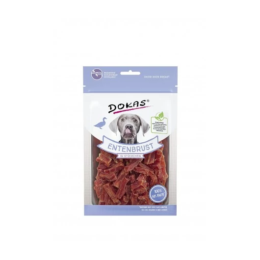 Dokas szárított kacsamell darabkák 70g
