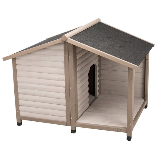 Trixie Kutyaház Lodge Nyeregtetővel M-L 130x100x105 cm Szürke