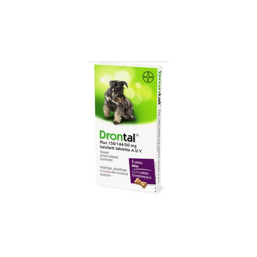 Drontal Plus ízesített féreghajtó tabletta 6db