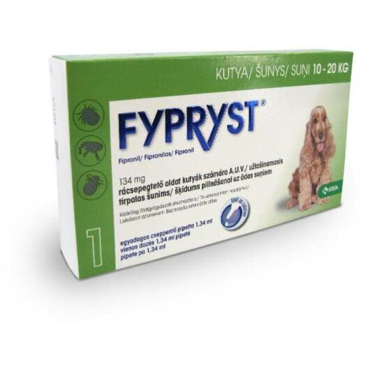 FYPRYST Spot On M 10-20kg-os Kutyáknak 1.34ml 3x
