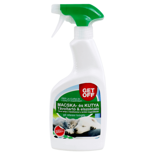 GET OFF Macska- és kutyariasztó és távoltartó spray, 500 ml