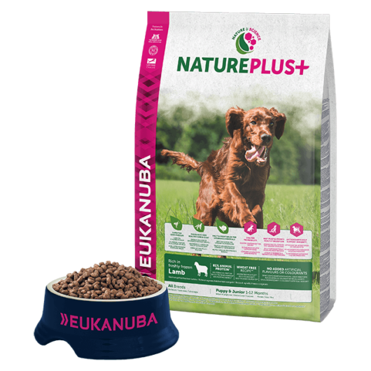 Eukanuba Natureplus+ Puppy Lamb 2,3kg kutyatáp