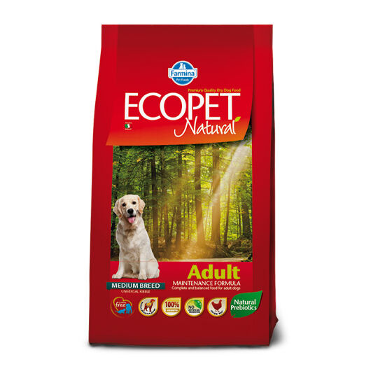 Ecopet Natural Adult Medium 2x14kg