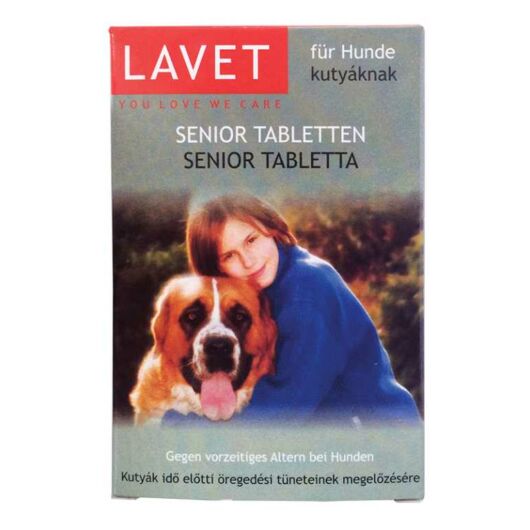 Lavet Senior Tab. Kutyáknak 50x