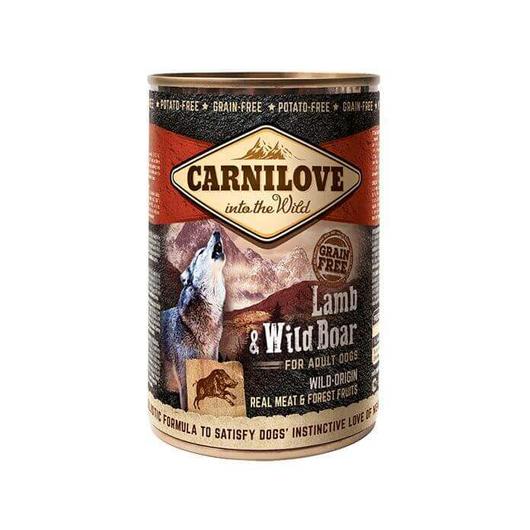 CarniLove Konzerv Adult Bárány-Vaddisznó 400gr