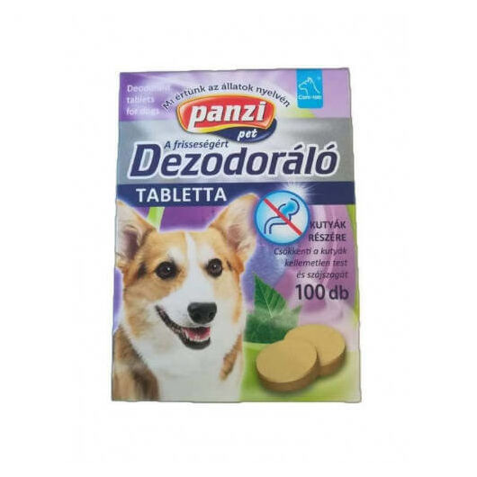 Panzi Vitamin - Dezodoráló/test és szájszag ellen kutyák részére (100db)
