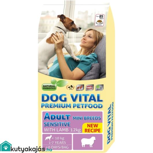 Dog Vital Adult Sensitive  Mini Breeds Lamb  12kg kutyatáp