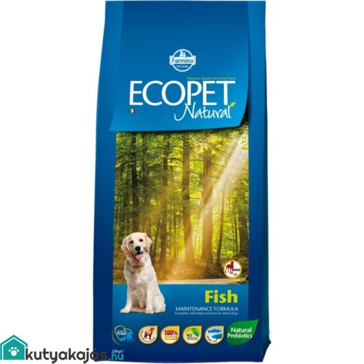 Ecopet Natural Fish Maxi 14kg kutyatáp