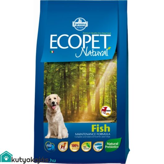Ecopet Natural Fish Mini 14kg kutyatáp