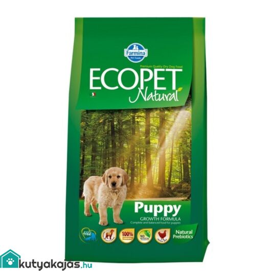 Ecopet Natural Puppy 2,5kg kutyatáp