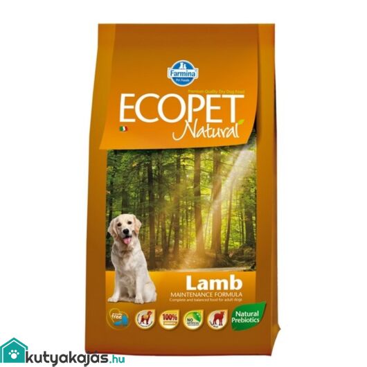 Ecopet Natural Lamb 2,5kg kutyatáp