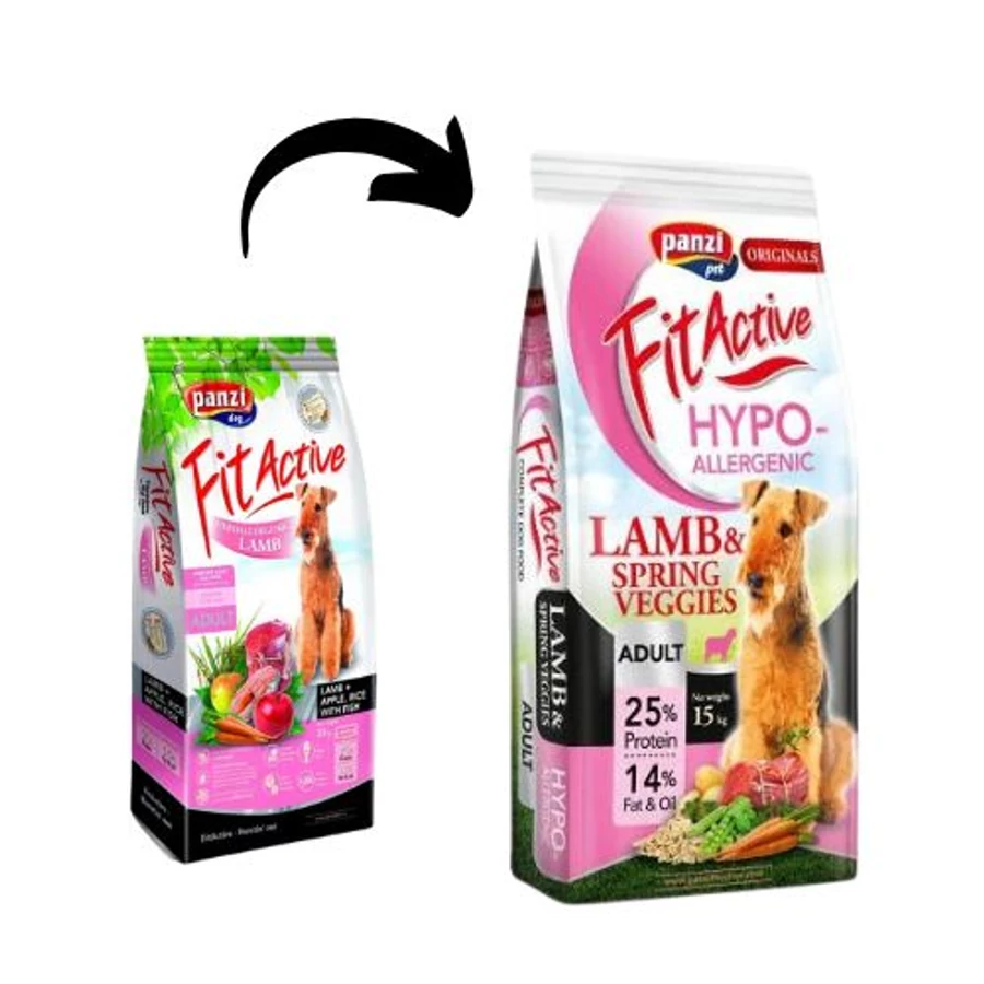Panzi Pet - Get Wild Hypoallergenic Lamb 15kg – Hondenvoer zonder kip – Voor gevoelige of oudere honden – Lam smaak
