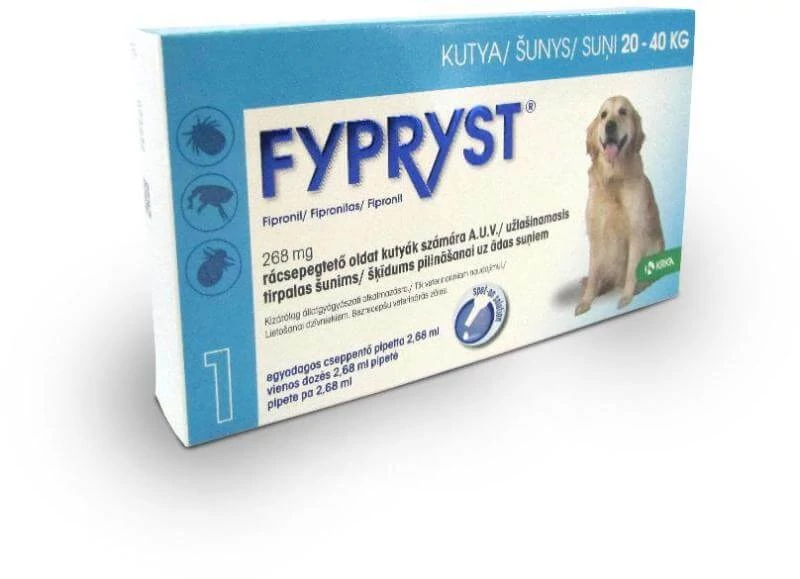 FYPRYST Spot On L 20-40kg-os Kutyáknak 2.68ml 1x