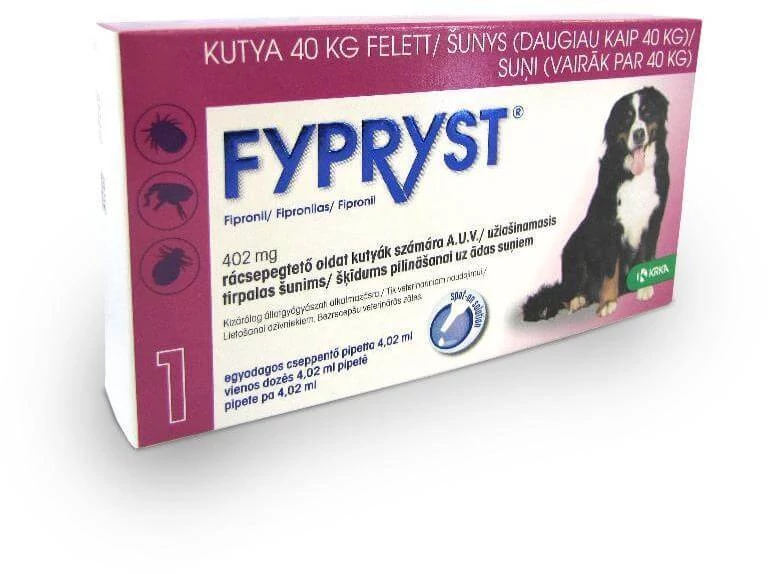 FYPRYST Spot On XL 40kg Feletti Kutyáknak 4.02ml 1x