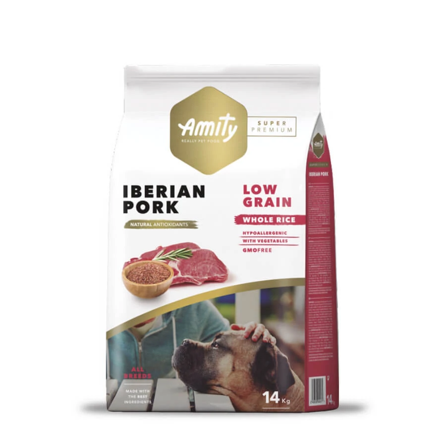 Amity Hypoallergen Adult Iberian Pork 14 kg kutyatáp