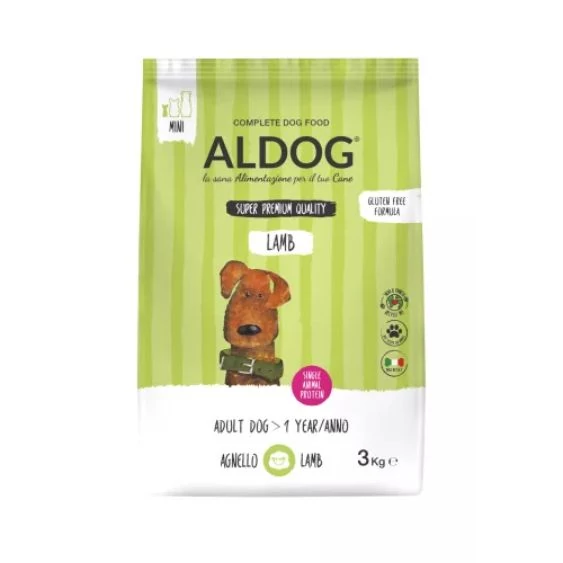 Aldog Adult Mini Lamb 3 kg kutyatáp
