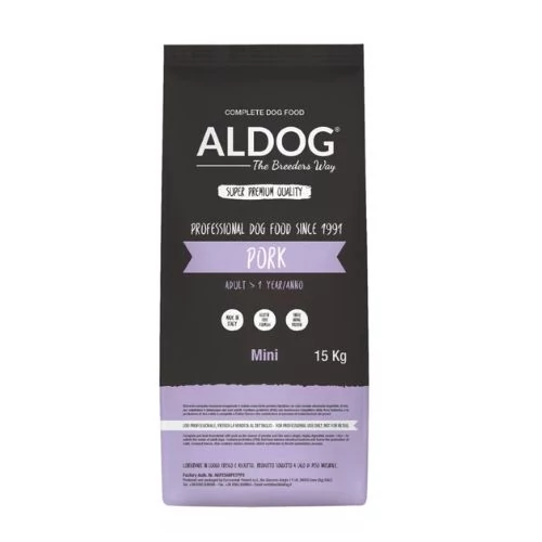 Aldog Adult Mini Pork 15 kg kutyatáp