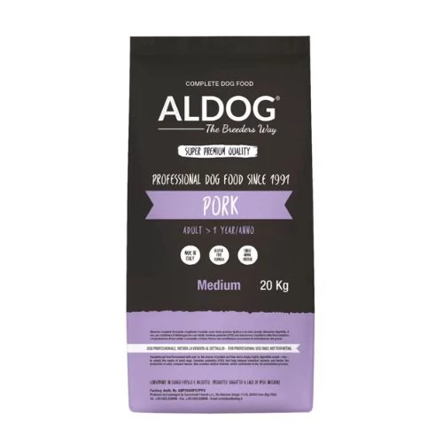 Aldog Adult Medium Pork 20 kg kutyatáp