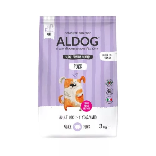 Aldog Adult Mini Pork 3 kg kutyatáp