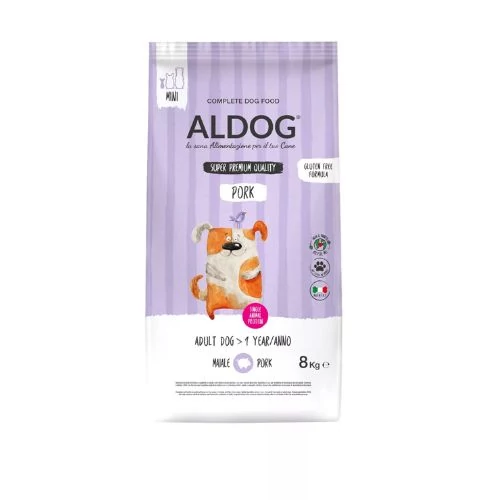 Aldog Adult Mini Pork 8 kg kutyatáp