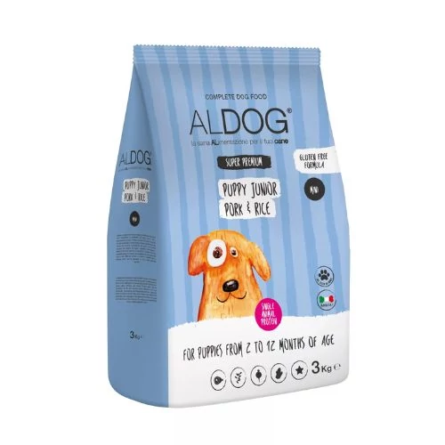 Aldog Puppy-Junior Mini Pork 3 kg kutyatáp