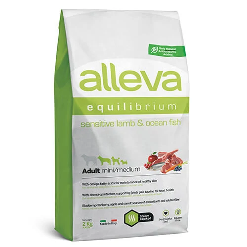 Alleva Equilibrium Adult Mini-Medium Sensitive Lamb & Ocean Fish 2 kg