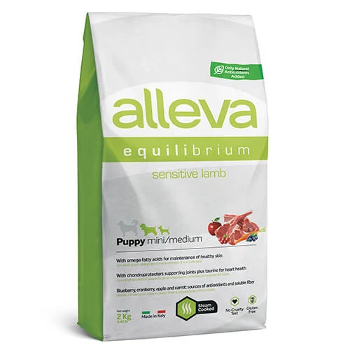 Alleva Equilibrium Puppy Mini-Medium Sensitive Lamb 2 kg