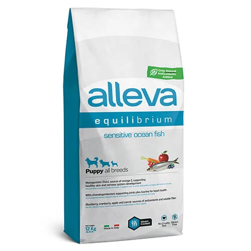 Alleva Equilibrium Puppy Sensitive Ocean Fish 2x12 kg