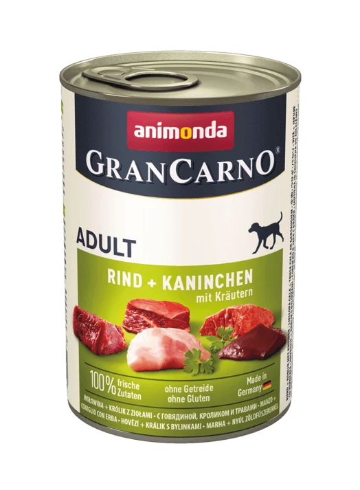 Animonda GranCarno Adult (nyúl + fűszer) 800g